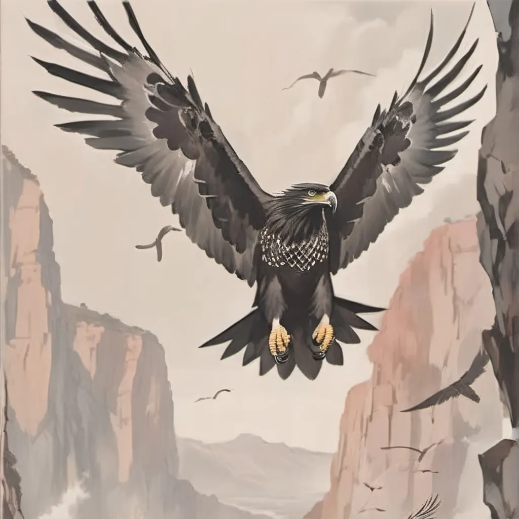 chat with ai character: Great black hawks