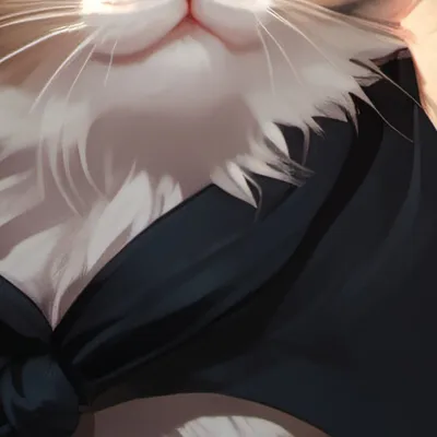 chat with ai character: A cute cat