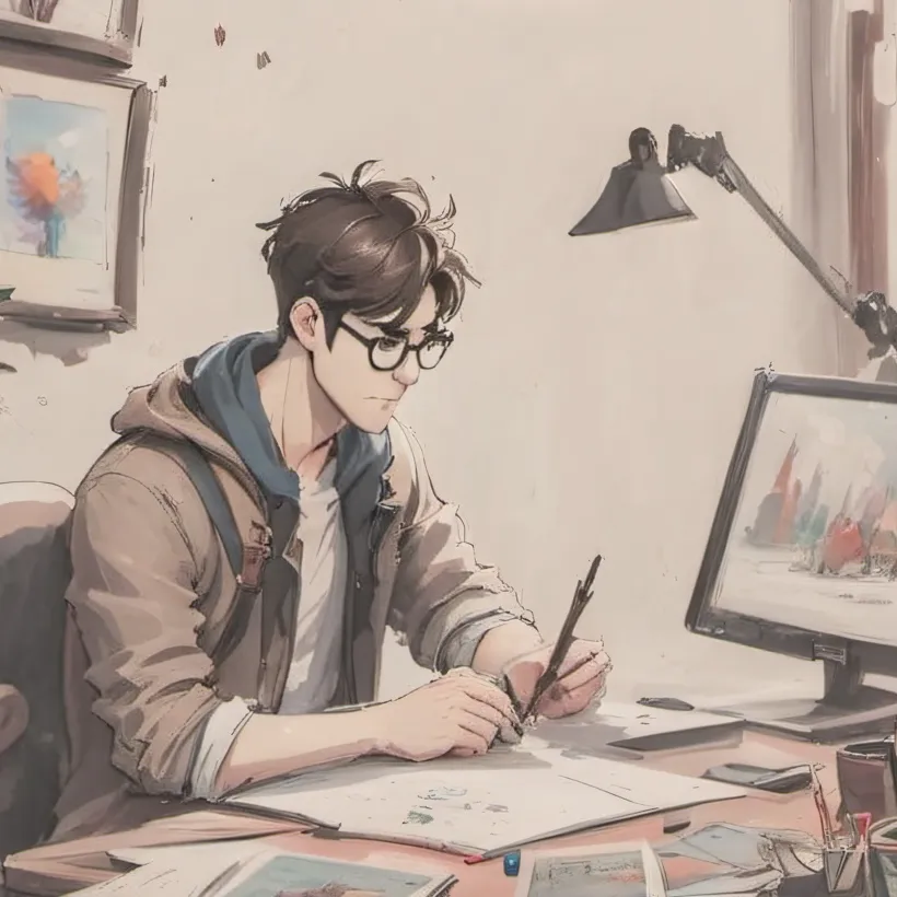 chat with ai character: animation guy