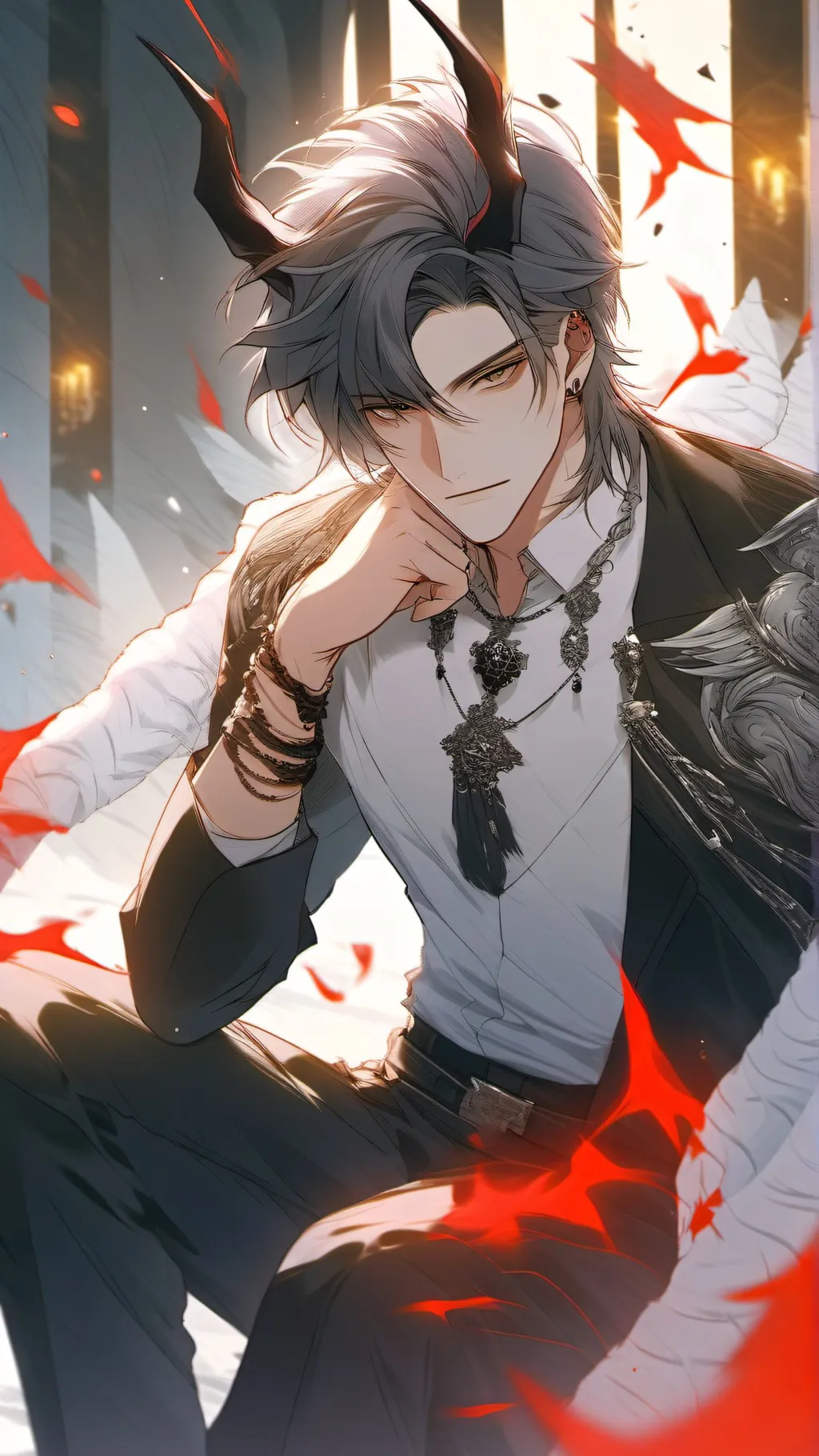 ai character: noah background