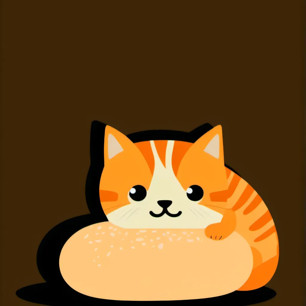 chat with ai character: bread cat