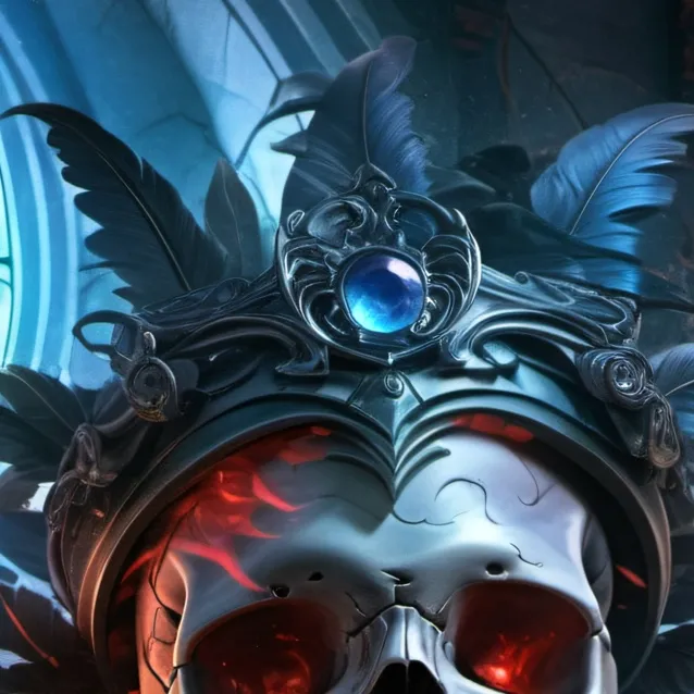 chat with ai character: logic skull