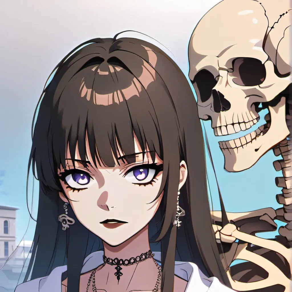 chat with ai character: Ellie and skelle