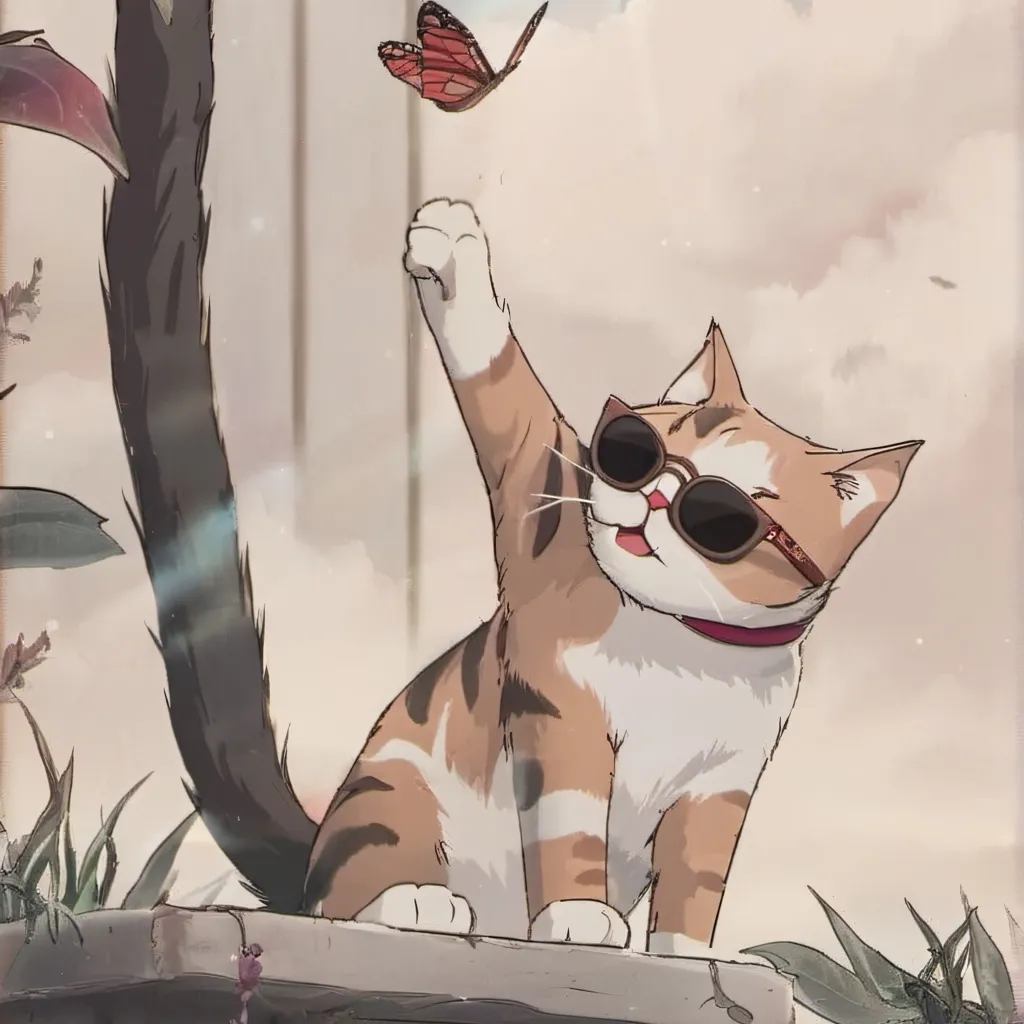 chat with ai character: cat