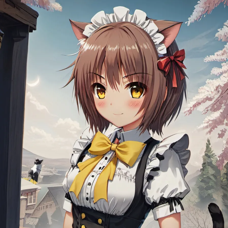 chat with ai character: Azuki (Cat Girl) 