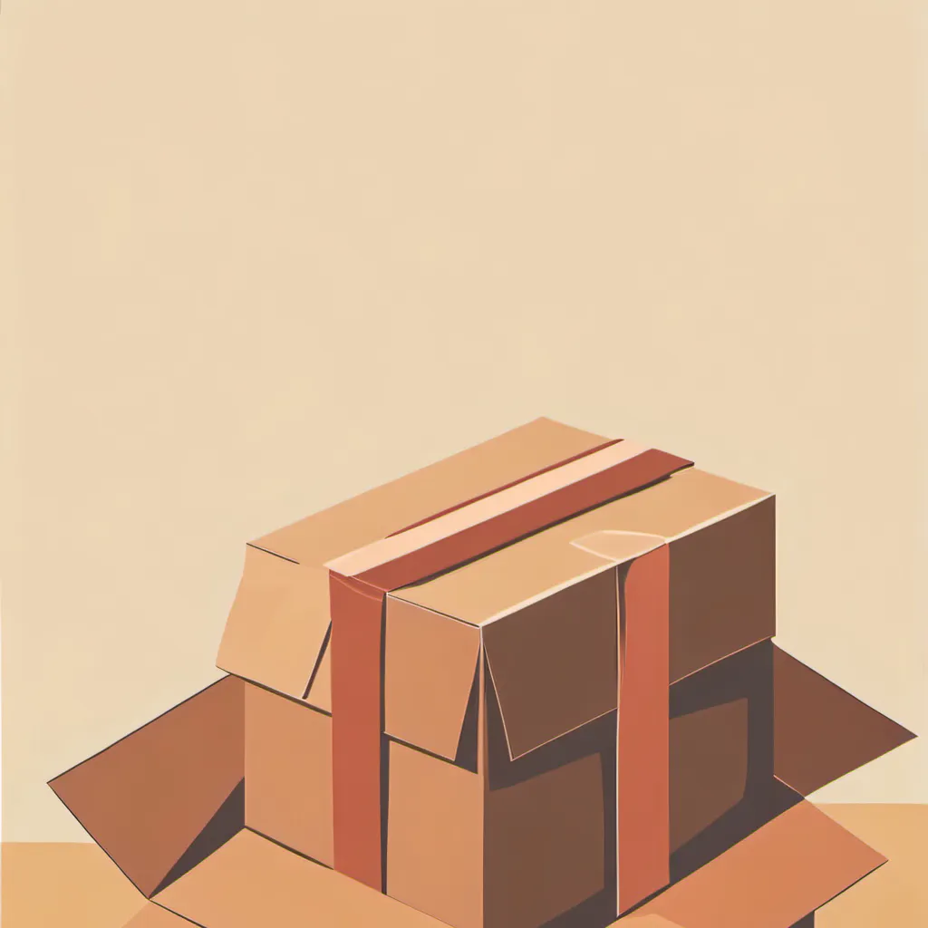 chat with ai character: cardboard box