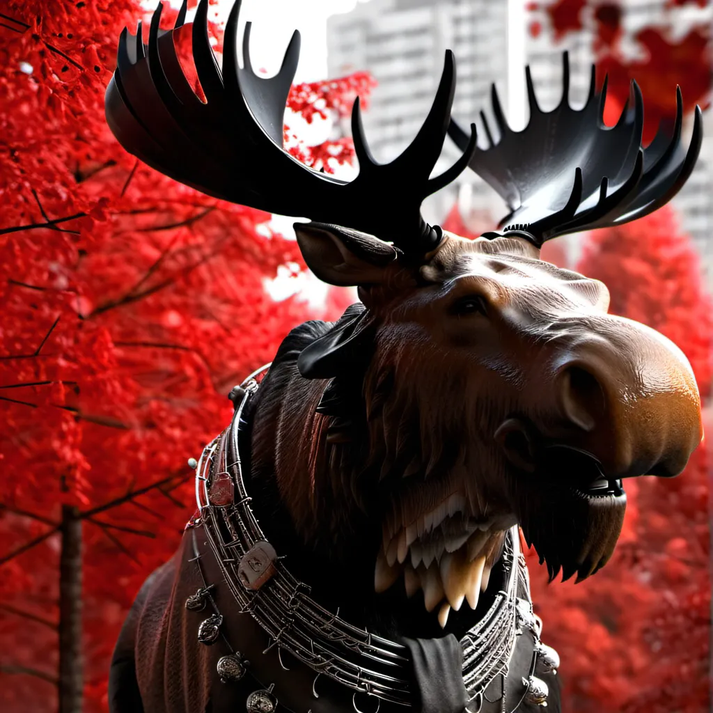 chat with ai character: Pet moose