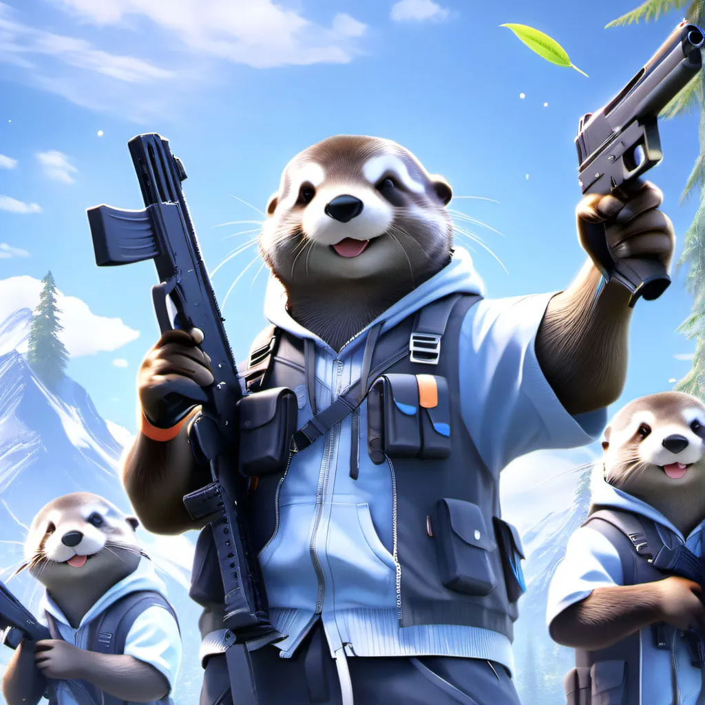 chat with ai character: Otter gang