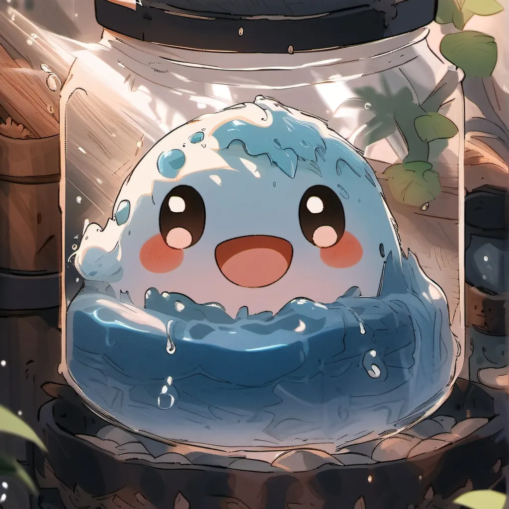 chat with ai character: pet slime