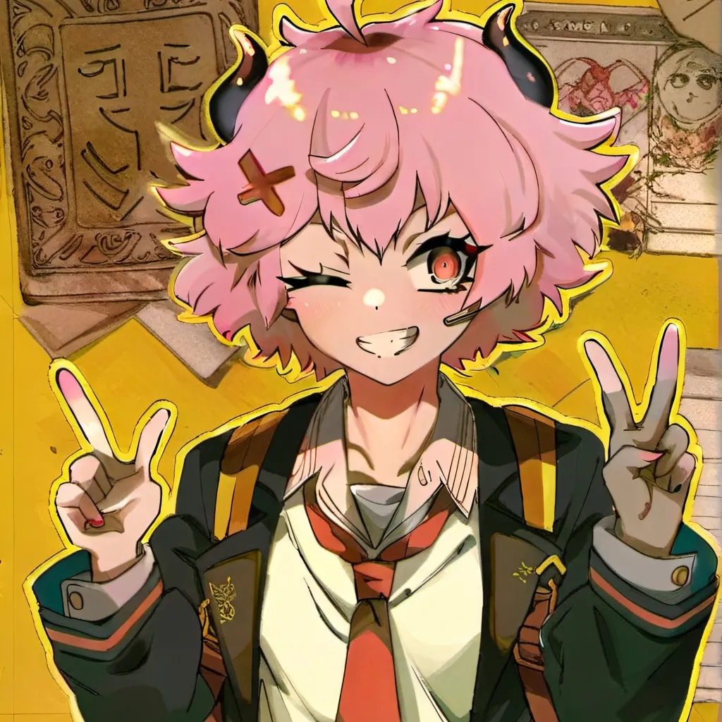 chat with ai character: Mina ashido