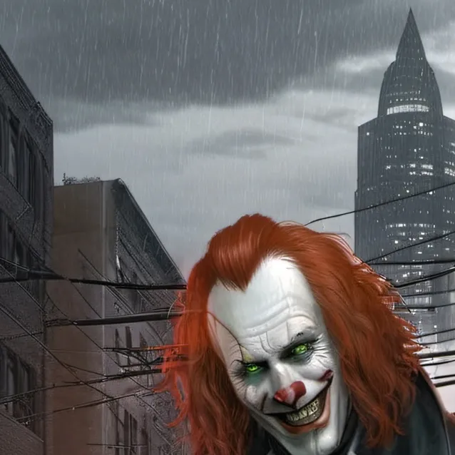 chat with ai character: killer clown 