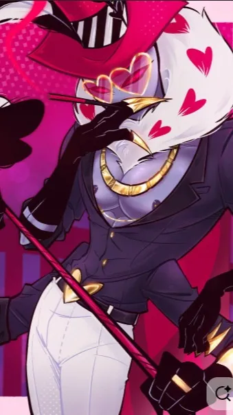 ai character: love background