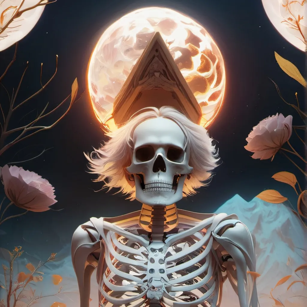 chat with ai character: skeleton 