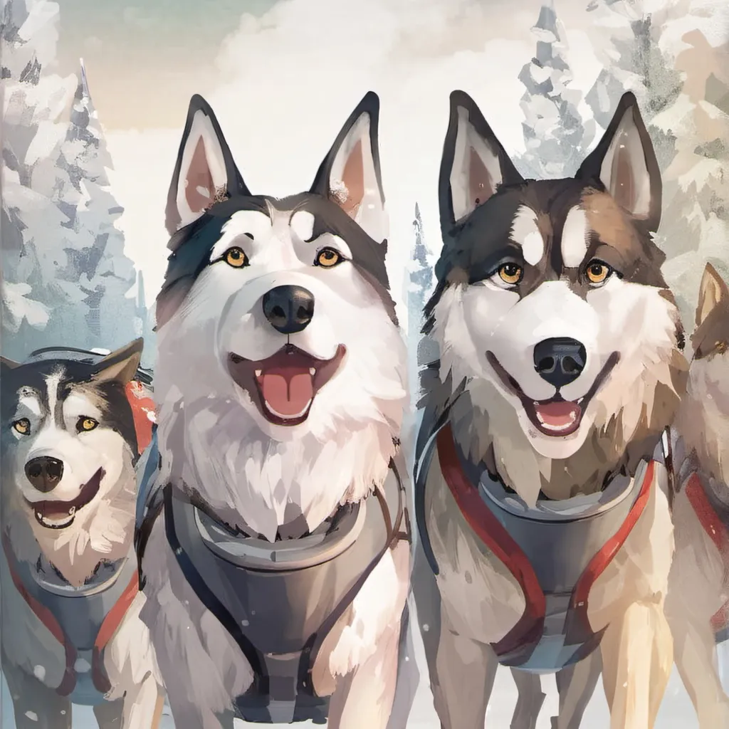 chat with ai character: Sled Dog Team