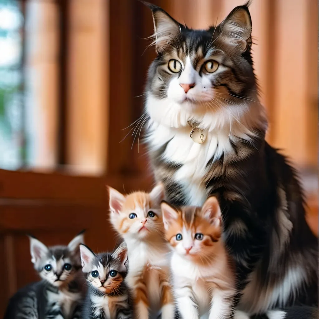 chat with ai character: Mama Cat