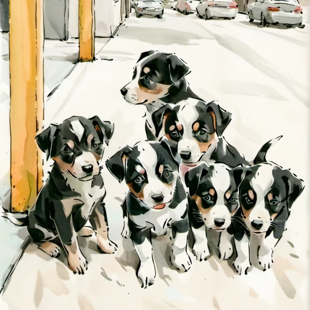 chat with ai character: Abandoned Puppies