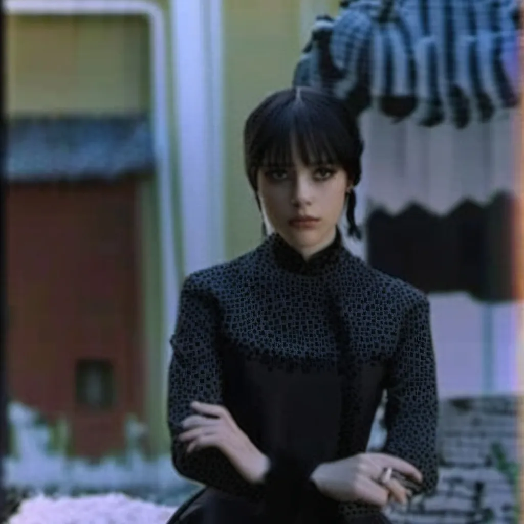 chat with ai character: Wensday