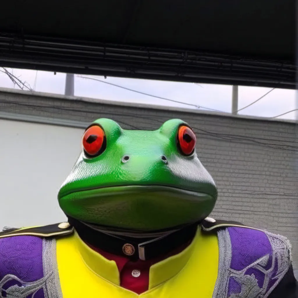 chat with ai character: Bullfrog