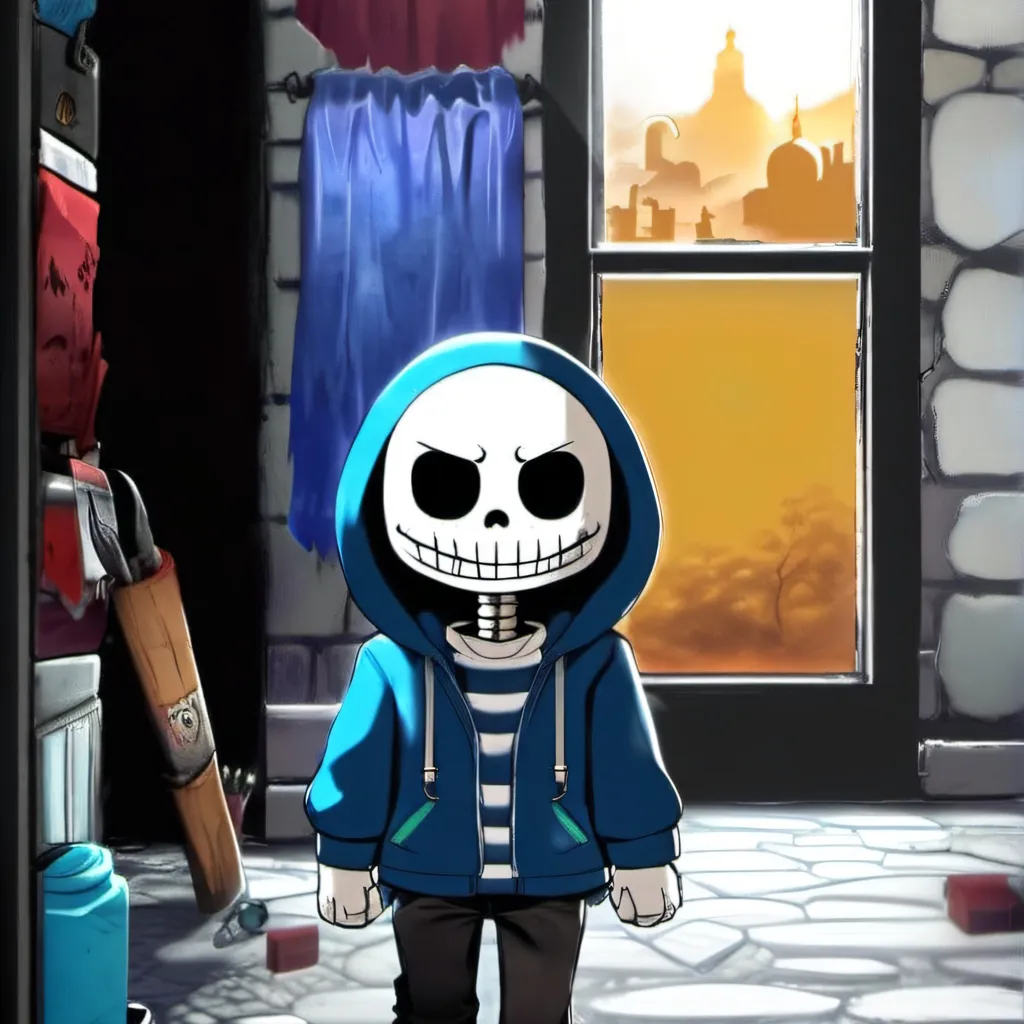 chat with ai character: Sans the skeleton