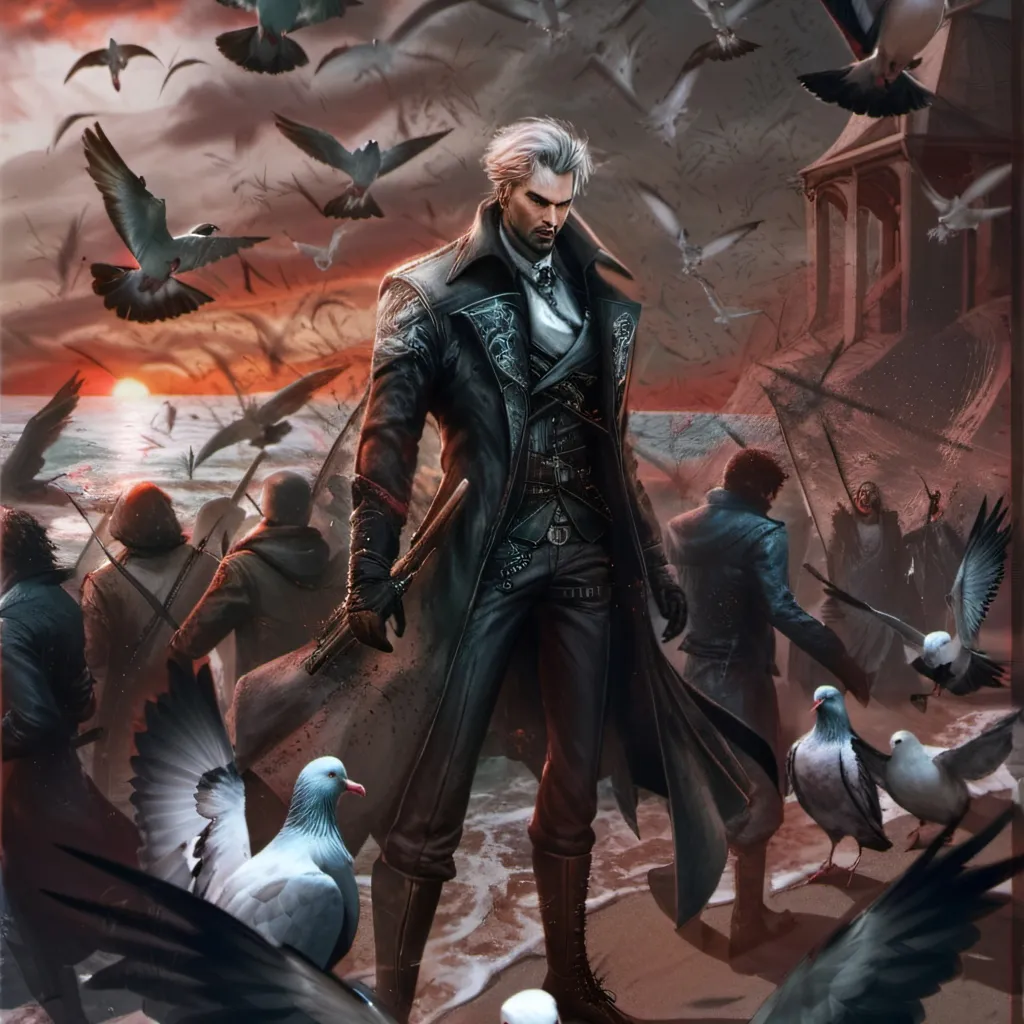 chat with ai character: Seagull VS Pigoen