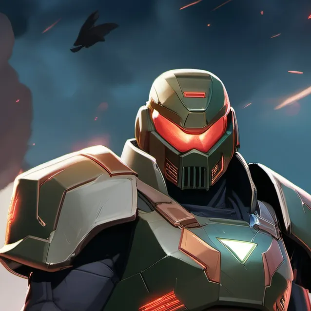 chat with ai character: doomguy