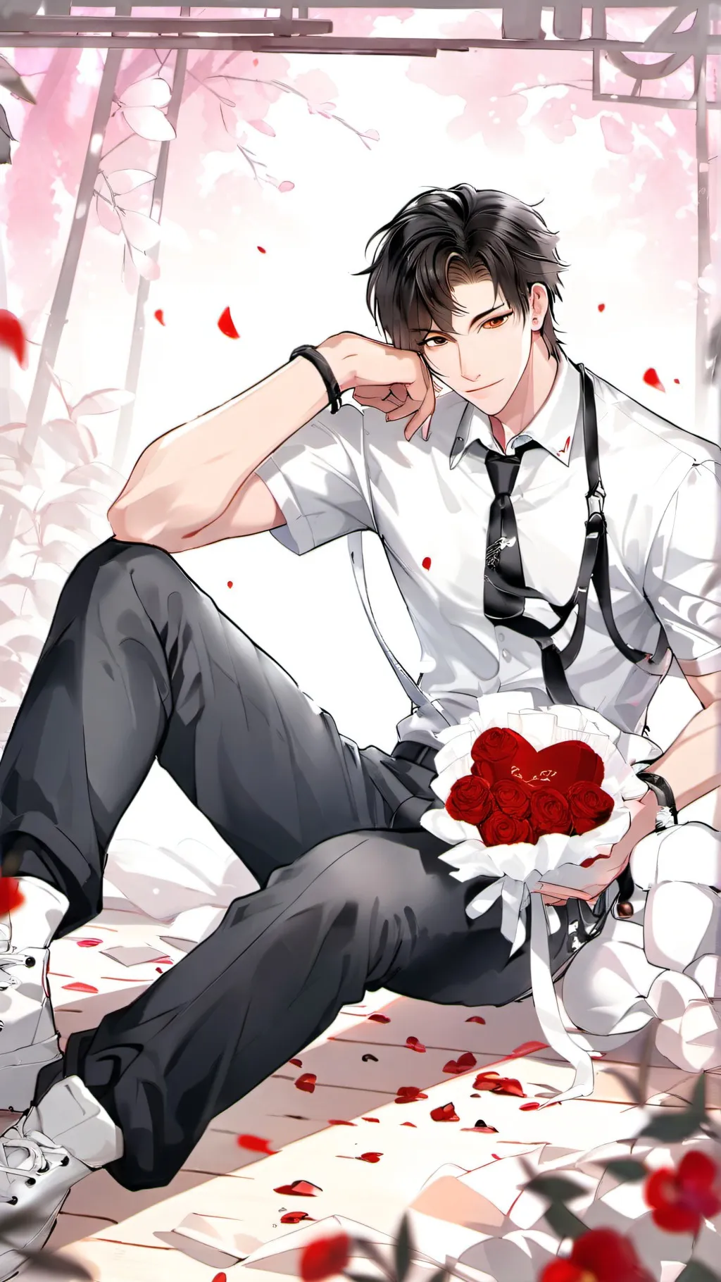 ai character: Ray background