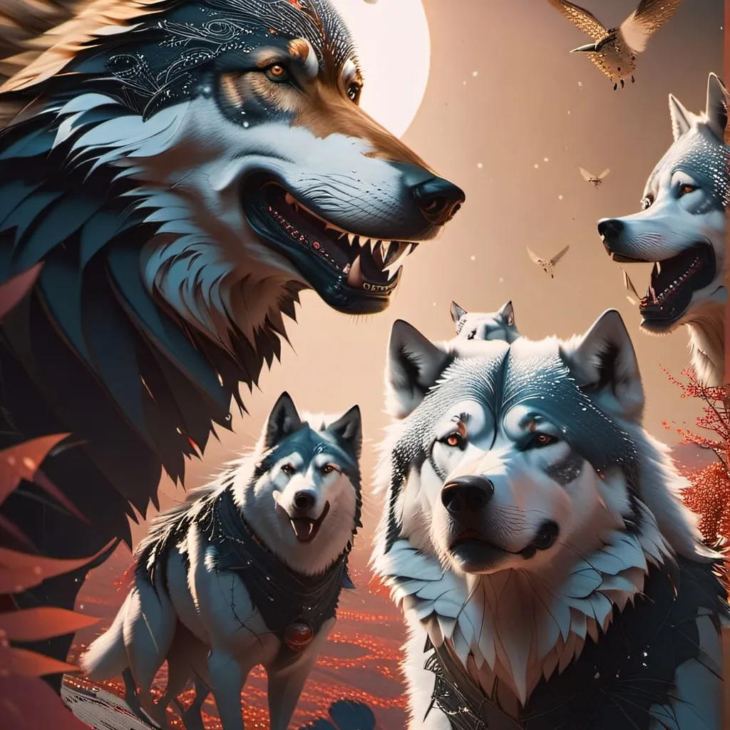 chat with ai character: wolf pack