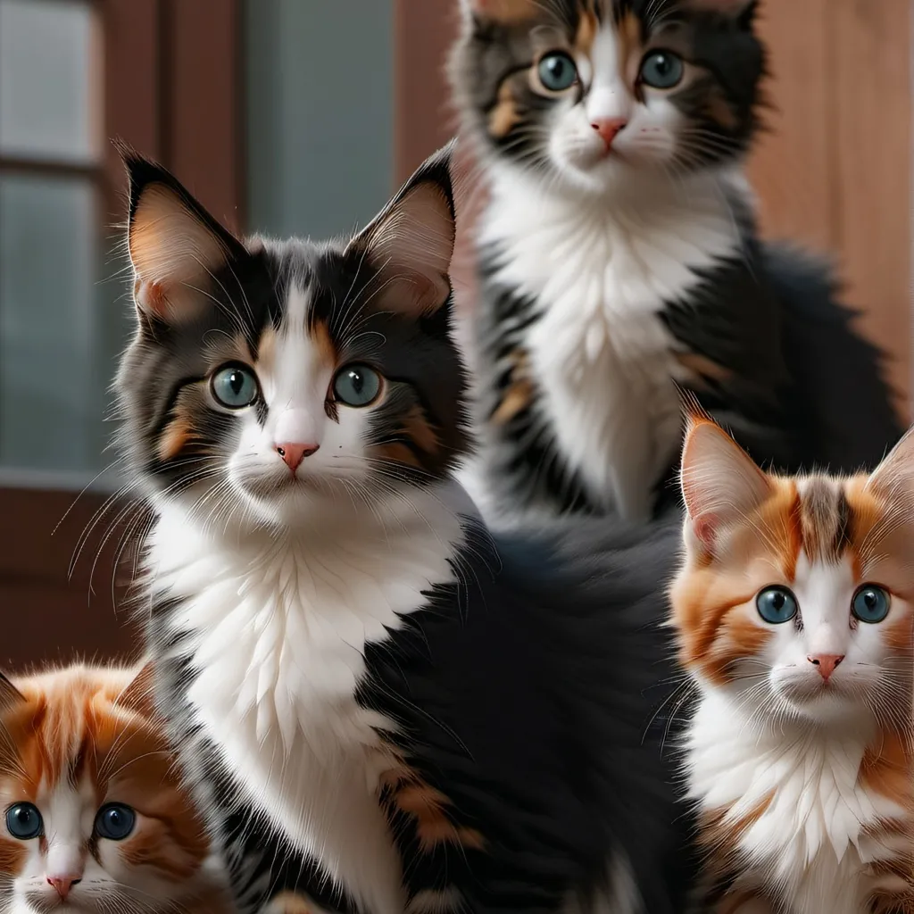 chat with ai character: cat family 