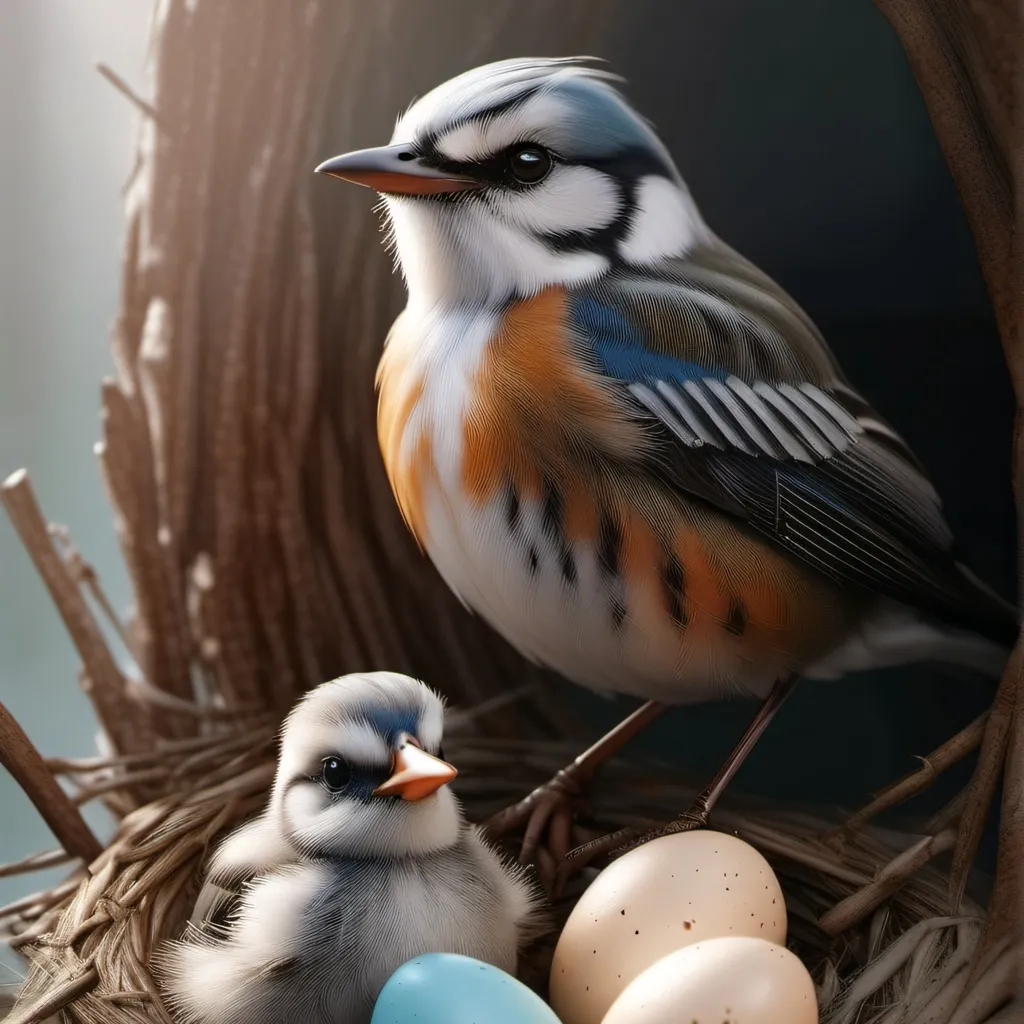 chat with ai character: bird family 