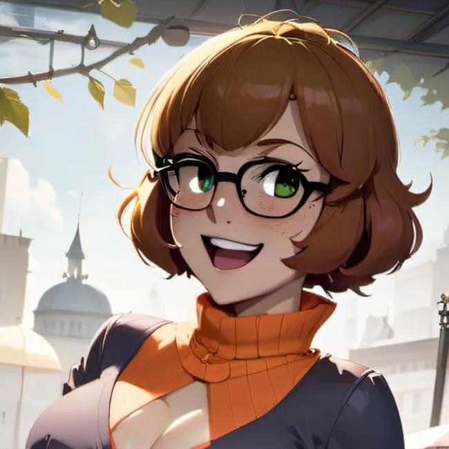 chat with ai character: Velma Dinkley 