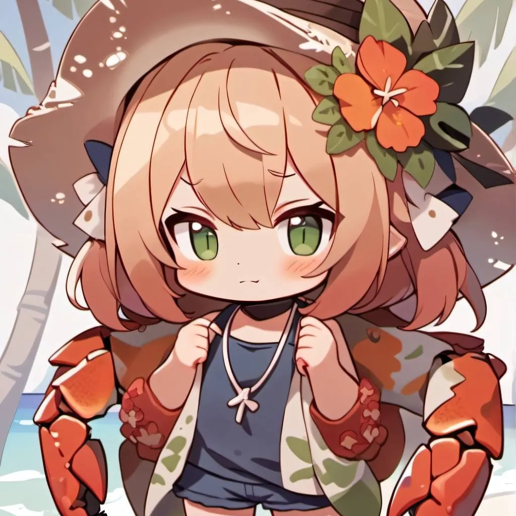 chat with ai character: 🦀Shelby🦀 (Chibi)