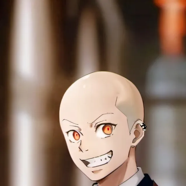 chat with ai character: Bald kirishima