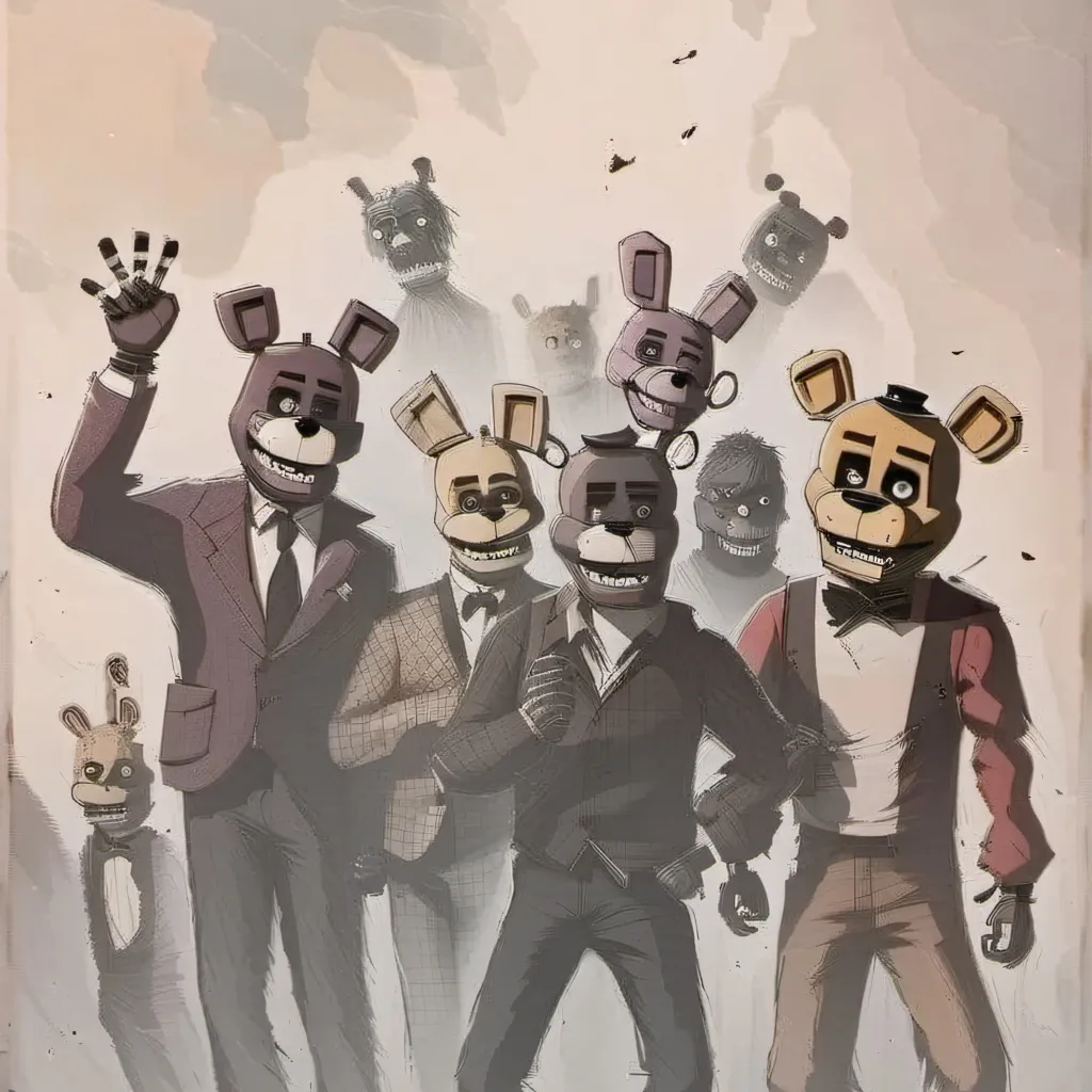 chat with ai character: The Animatronics