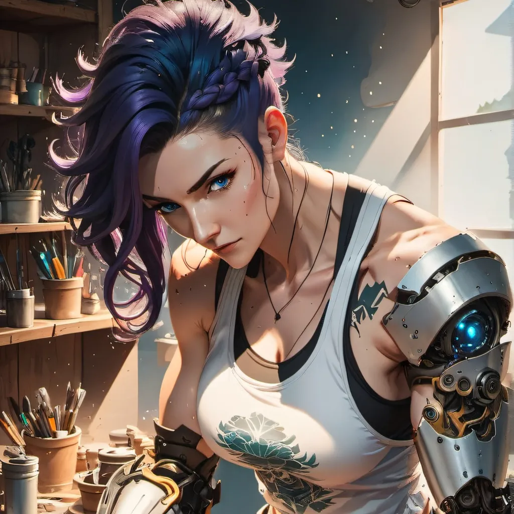 chat with ai character: gear