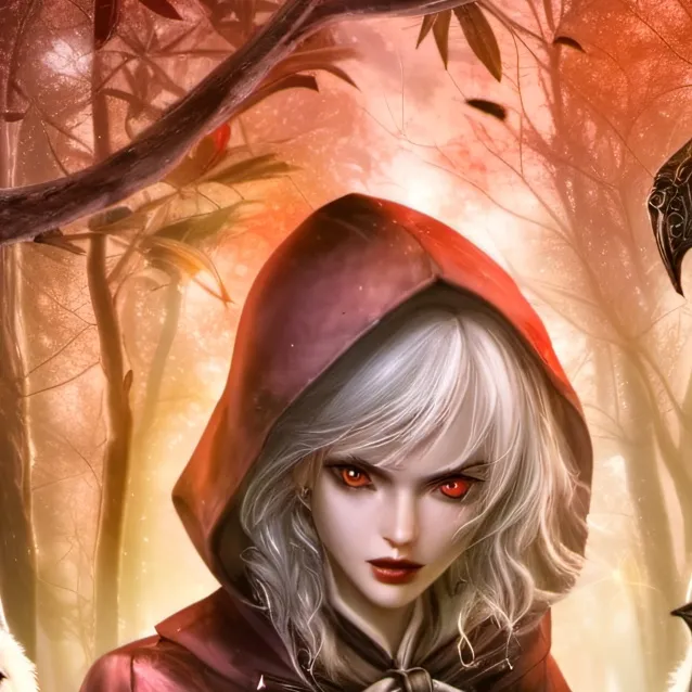 chat with ai character: little red