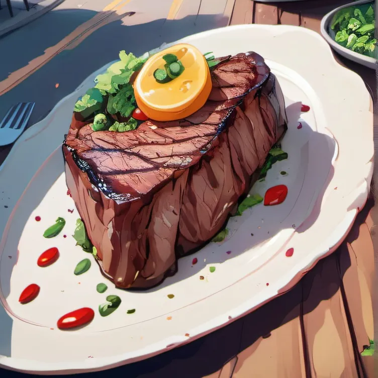 chat with ai character: steak