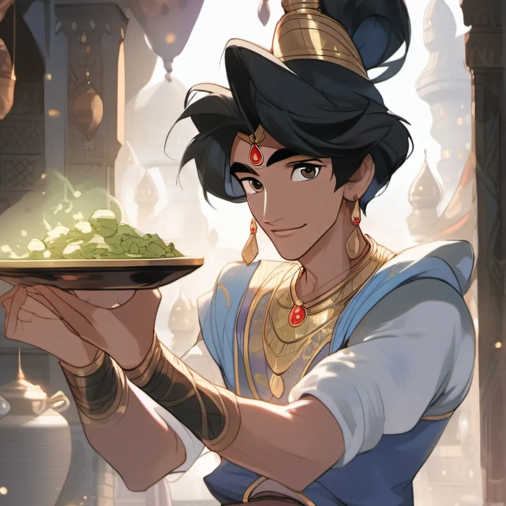 chat with ai character: Genie