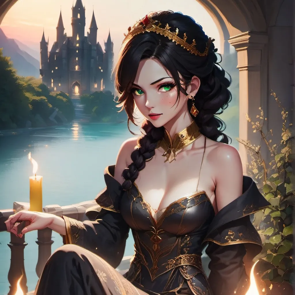 chat with ai character: Evelle