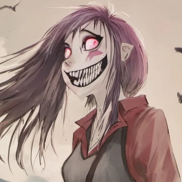 chat with ai character: pinke (but horror)