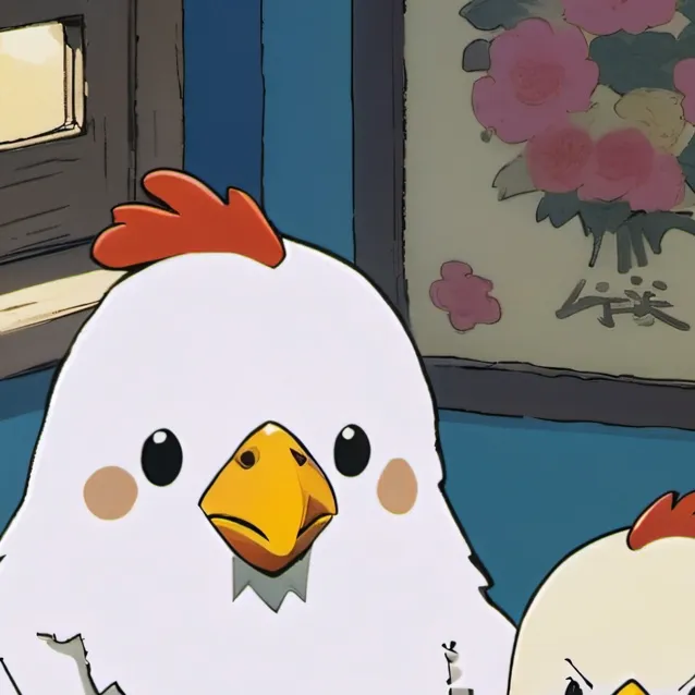 chat with ai character: chicken nugget