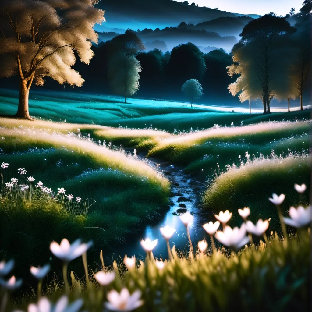 chat with ai character: Starry Night Park