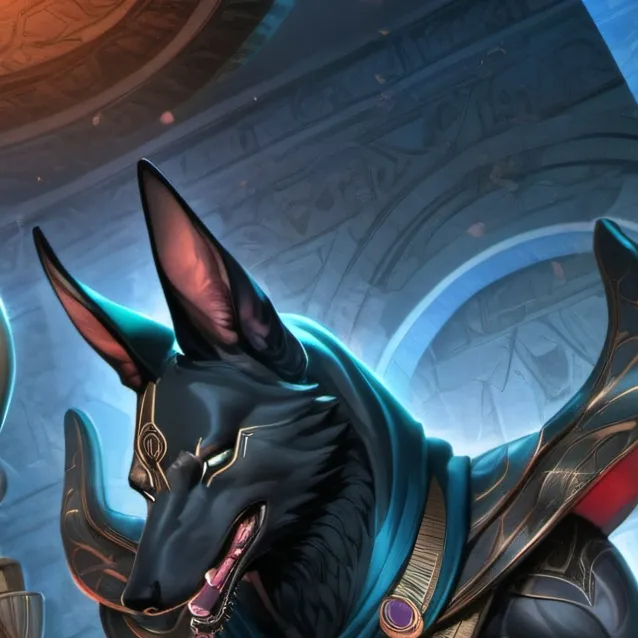 chat with ai character: anubis 