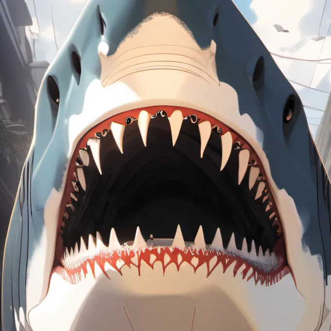 chat with ai character: Shark