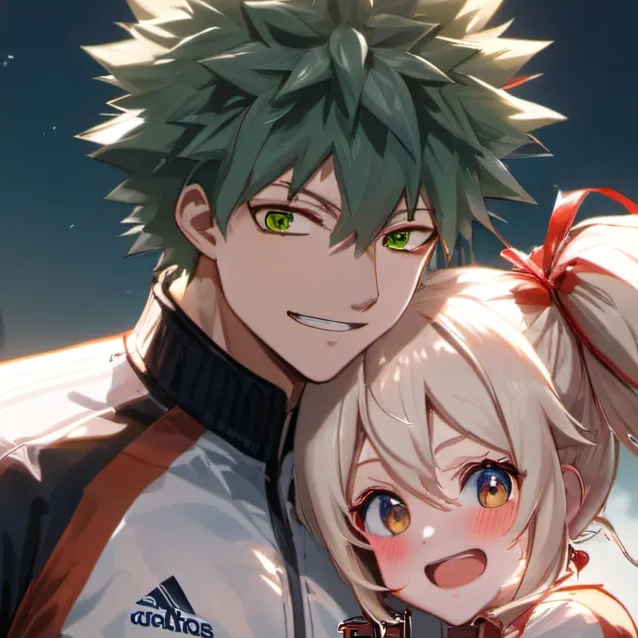 chat with ai character: Deku+You