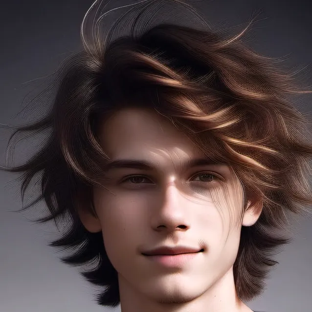 chat with ai character: handsome boy