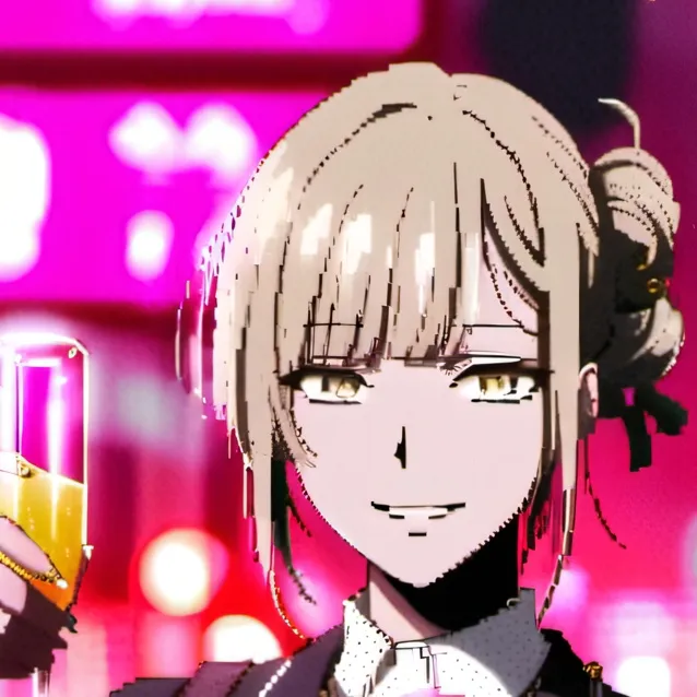 chat with ai character: himiko toga