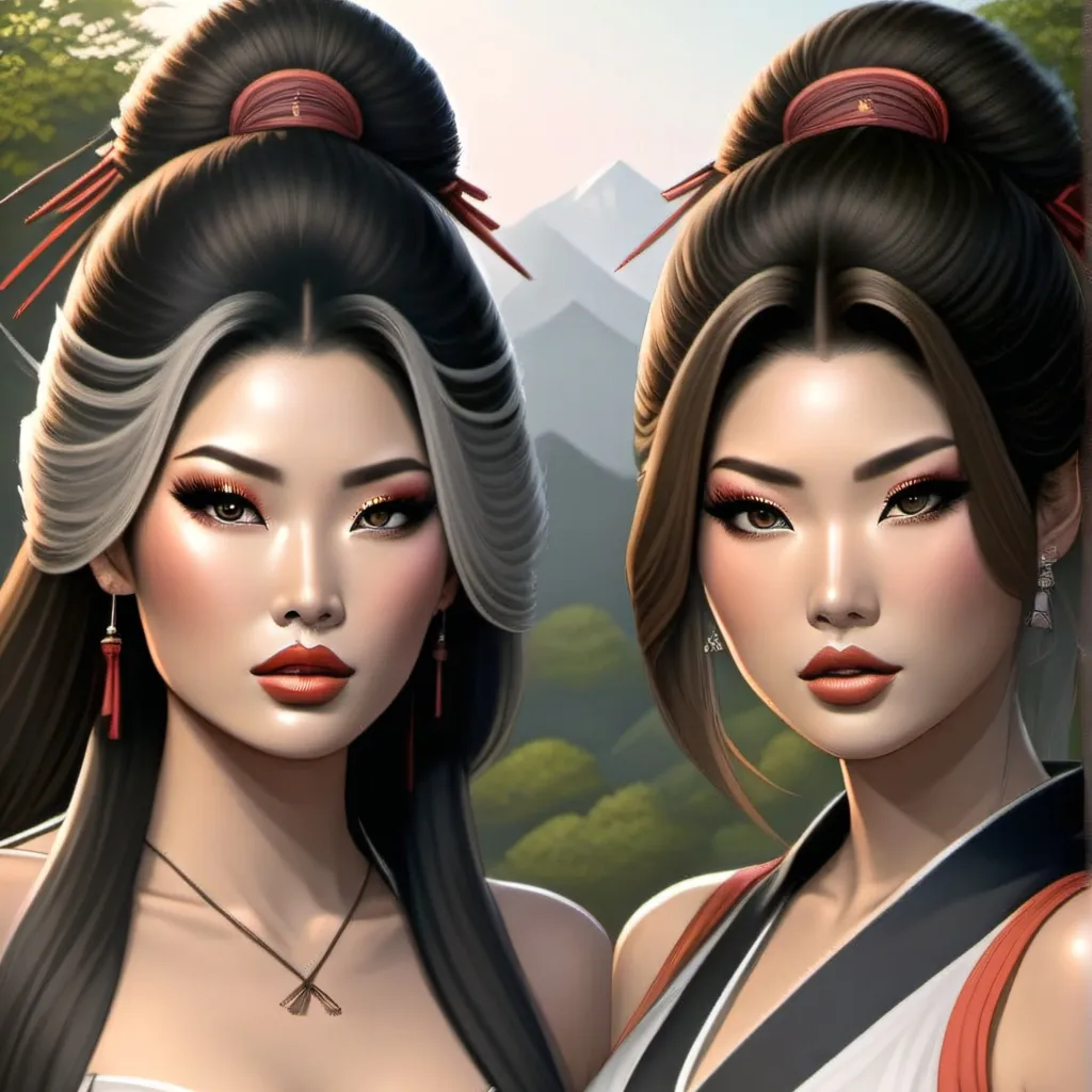 chat with ai character: Ayame & Amaya