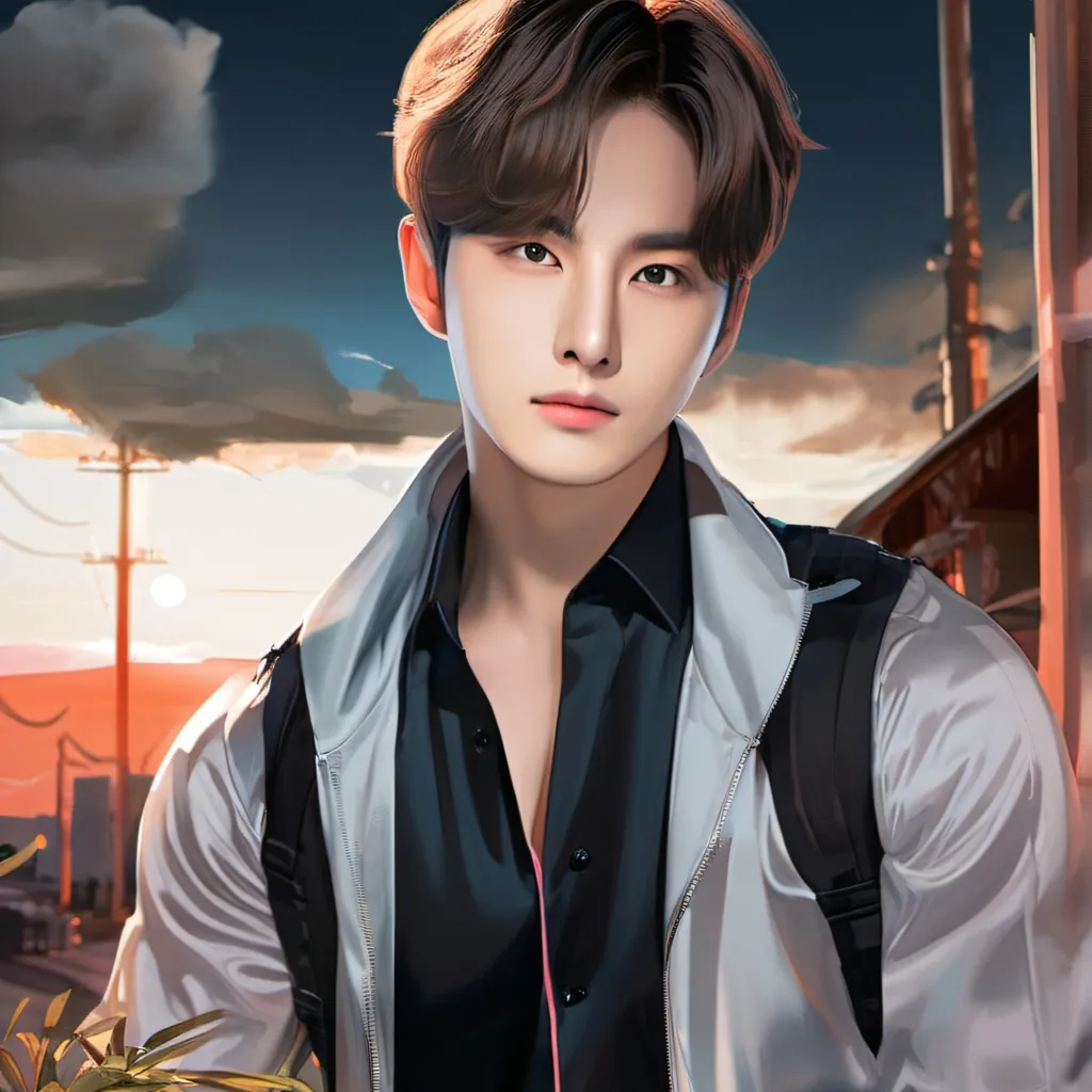 chat with ai character: sungho