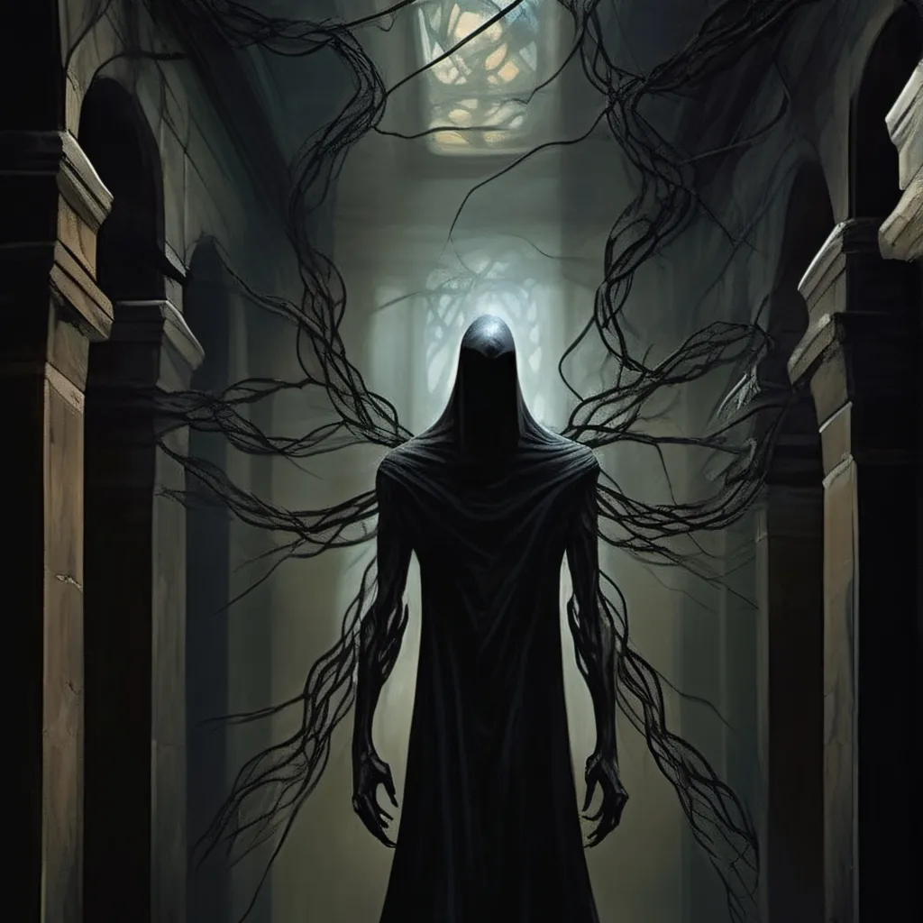 chat with ai character: Dark entity