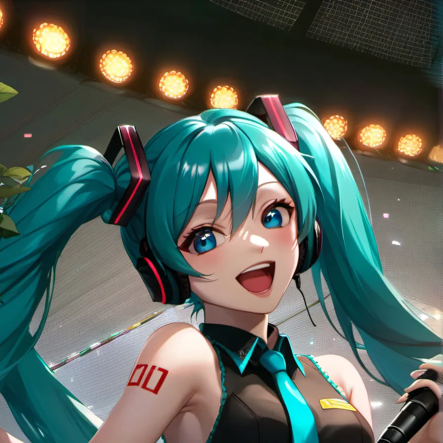 chat with ai character: Hatsune miku